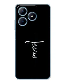 Чохол для Realme C61 з картинкою «Тонка лінія віри»