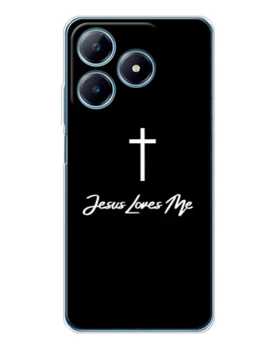 Чохол для Realme C61 з картинкою «Ісус любить тебе» Чохол для Realme C61 з картинкою «Ісус любить тебе»