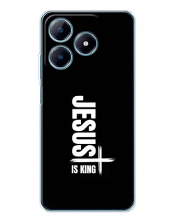 Чохол для Realme C61 з картинкою «Вертикаль віри Jesus»