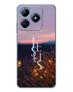 Чехол для Realme C61 с картинкой «Свет Божий ночью»