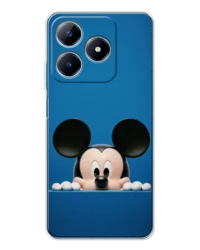 Чехол для Realme C61 с картинкой «Микки выглядывает» Чехол для Realme C61 с картинкой «Микки выглядывает»