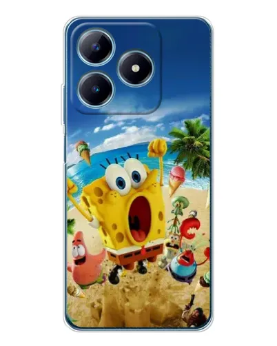 Чехол для Realme C61 с картинкой «Развлечения на пляже» Чехол для Realme C61 с картинкой «Развлечения на пляже»