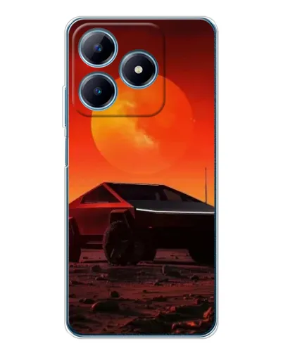 Чехол для Realme C61 с картинкой «Cybertruck на Марсе» Чехол для Realme C61 с картинкой «Cybertruck на Марсе»