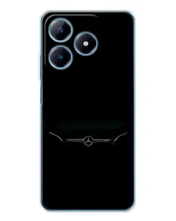 Чехол для Realme C61 с картинкой «Mercedes Stealth Look»