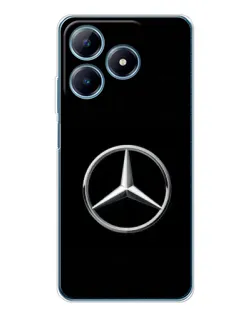 Чехол для Realme C61 с картинкой «Mercedes классический лого»