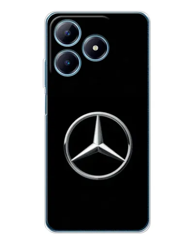 Чехол для Realme C61 с картинкой «Mercedes классический лого» Чехол для Realme C61 с картинкой «Mercedes классический лого»