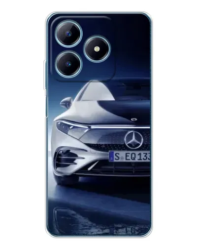 Чехол для Realme C61 с картинкой «Mercedes EQ — будущее» Чехол для Realme C61 с картинкой «Mercedes EQ — будущее»