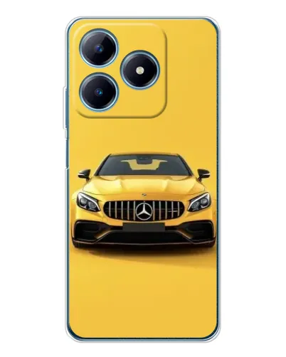 Чехол для Realme C61 с картинкой «Желтый Mercedes GT» Чехол для Realme C61 с картинкой «Желтый Mercedes GT»