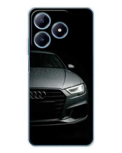 Чехол для Realme C61 с картинкой «Audi — детализация кузова» Чехол для Realme C61 с картинкой «Audi — детализация кузова»