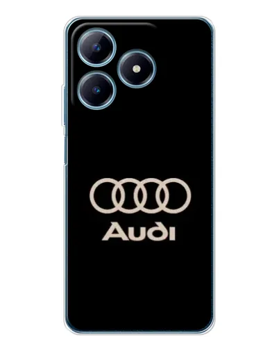 Чехол для Realme C61 с картинкой «Audi — золотой логотип» Чехол для Realme C61 с картинкой «Audi — золотой логотип»