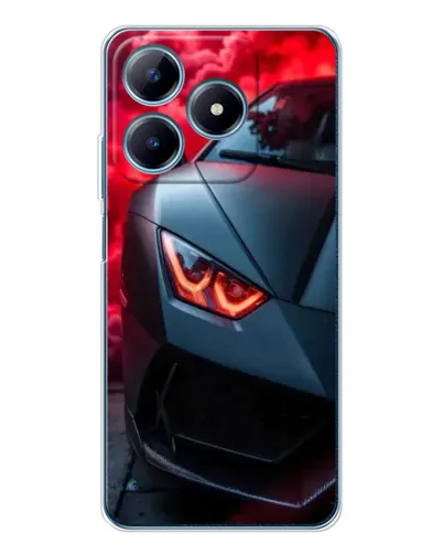 Чехол для Realme C61 с картинкой «Lamborghini красное сияние» Чехол для Realme C61 с картинкой «Lamborghini красное сияние»