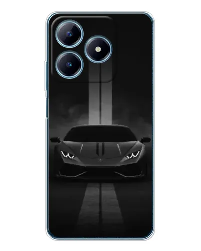 Чехол для Realme C61 с картинкой «Lamborghini симметрия дорог» Чехол для Realme C61 с картинкой «Lamborghini симметрия дорог»