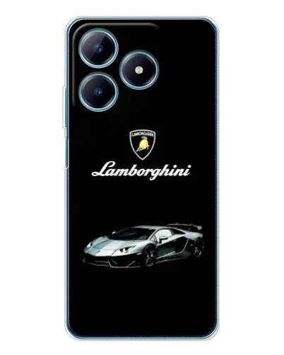 Чехол для Realme C61 с картинкой «Логотип Lamborghini классика» Чехол для Realme C61 с картинкой «Логотип Lamborghini классика»