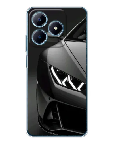 Чехол для Realme C61 с картинкой «Lamborghini фары детализация» Чехол для Realme C61 с картинкой «Lamborghini фары детализация»