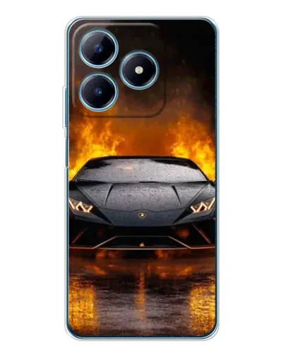 Чехол для Realme C61 с картинкой «Lamborghini в огне» Чехол для Realme C61 с картинкой «Lamborghini в огне»