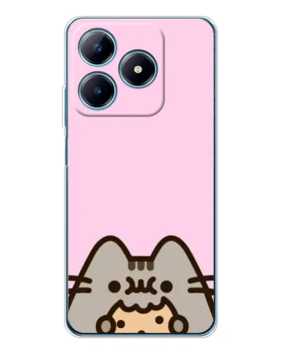 Чохол для Realme C61 з картинкою «Pusheen та печиво» Чохол для Realme C61 з картинкою «Pusheen та печиво»
