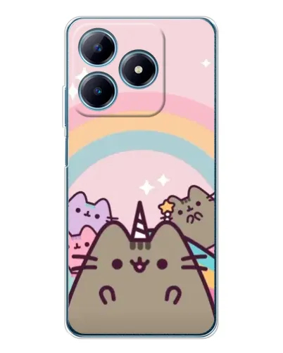 Чохол для Realme C61 з картинкою «Єдиноріг Pusheen» Чохол для Realme C61 з картинкою «Єдиноріг Pusheen»