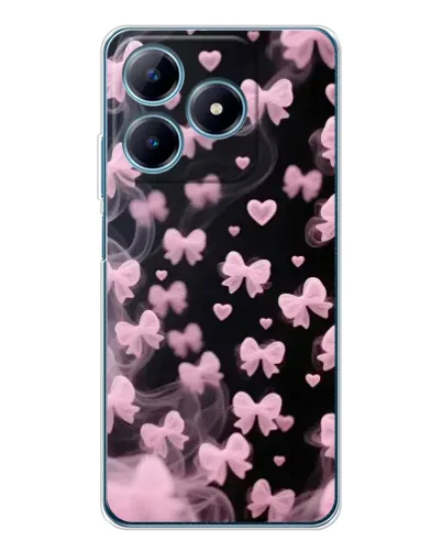 Чехол для Realme C61 с картинкой «Неоновое кружево» Чехол для Realme C61 с картинкой «Неоновое кружево»