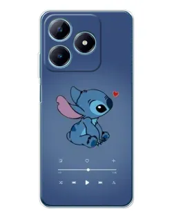 Чохол для Realme C61 з картинкою «Музичний Stitch» Чохол для Realme C61 з картинкою «Музичний Stitch»