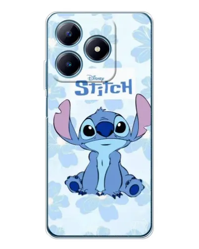 Чохол для Realme C61 з картинкою «Stitch серед квітів» Чохол для Realme C61 з картинкою «Stitch серед квітів»