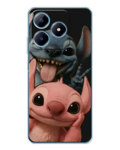 Чохол для Realme C61 з картинкою «Стіч та Ангел» Чохол для Realme C61 з картинкою «Стіч та Ангел»