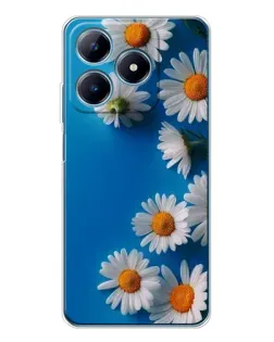 Чехол для Realme C61 с картинкой «Белоснежные маргаритки» Чехол для Realme C61 с картинкой «Белоснежные маргаритки»
