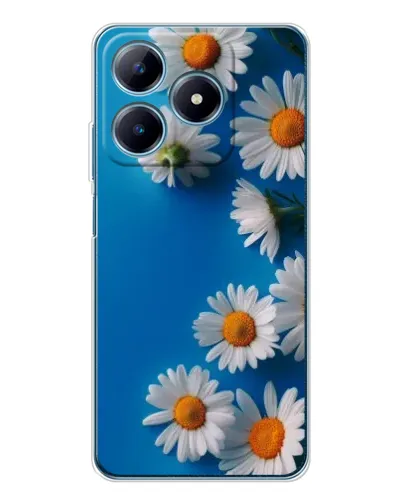 Чехол для Realme C61 с картинкой «Белоснежные маргаритки» Чехол для Realme C61 с картинкой «Белоснежные маргаритки»