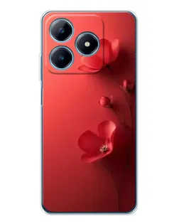Чехол для Realme C61 с картинкой «Маковые соцветия» Чехол для Realme C61 с картинкой «Маковые соцветия»