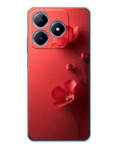 Чехол для Realme C61 с картинкой «Маковые соцветия» Чехол для Realme C61 с картинкой «Маковые соцветия»