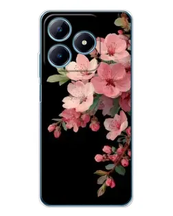Чехол для Realme C61 с картинкой «Розовая ветка сакуры» Чехол для Realme C61 с картинкой «Розовая ветка сакуры»