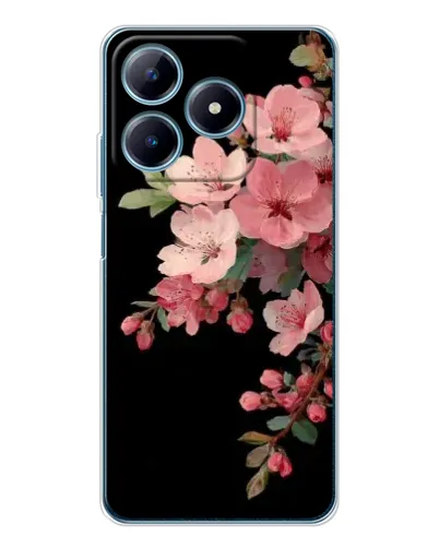 Чехол для Realme C61 с картинкой «Розовая ветка сакуры» Чехол для Realme C61 с картинкой «Розовая ветка сакуры»