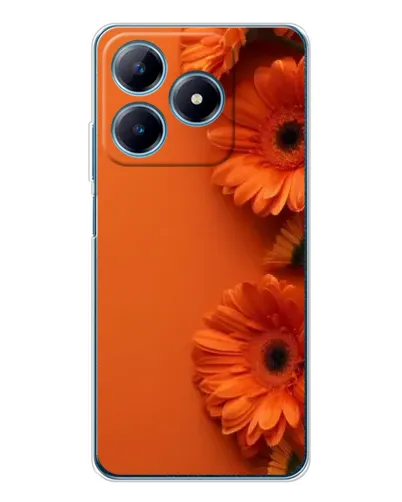 Чехол для Realme C61 с картинкой «Оранжевые герберы» Чехол для Realme C61 с картинкой «Оранжевые герберы»
