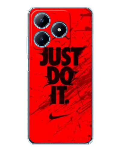 Чехол для Realme C63 4G с картинкой «Nike Just Do It»