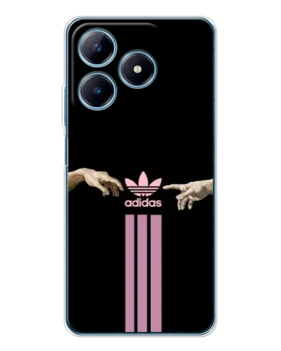 Чехол для Realme C63 4G с картинкой «Adidas Hands» Чехол для Realme C63 4G с картинкой «Adidas Hands»