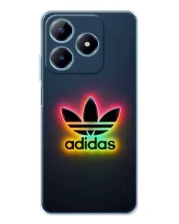 Чохол для Realme C63 4G з картинкою «Неоновий Adidas»