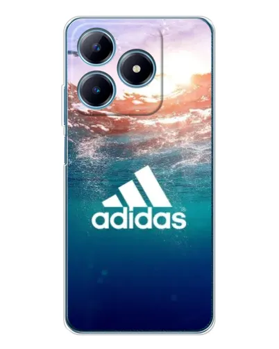 Чехол для Realme C63 4G с картинкой «Океанская глубина адидас» Чехол для Realme C63 4G с картинкой «Океанская глубина адидас»