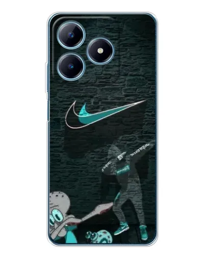 Чехол для Realme C63 4G с картинкой «Спортивный арт Nike» Чехол для Realme C63 4G с картинкой «Спортивный арт Nike»
