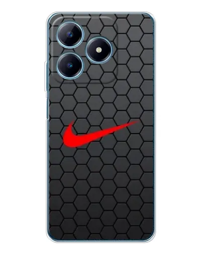 Чехол для Realme C63 4G с картинкой «Nike — карбоновая сетка» Чехол для Realme C63 4G с картинкой «Nike — карбоновая сетка»