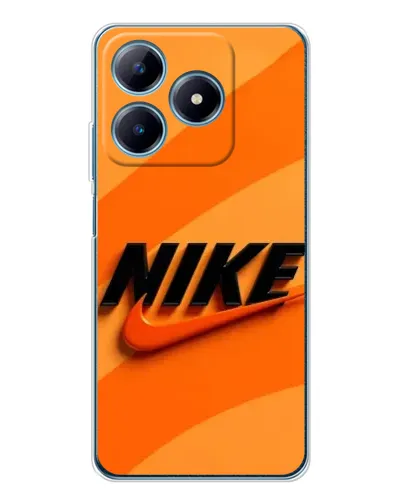 Чехол для Realme C63 4G с картинкой «Оранжевый драйв Nike» Чехол для Realme C63 4G с картинкой «Оранжевый драйв Nike»