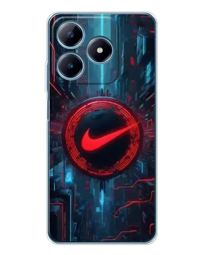 Чехол для Realme C63 4G с картинкой «Техногенный стиль Nike» Чехол для Realme C63 4G с картинкой «Техногенный стиль Nike»