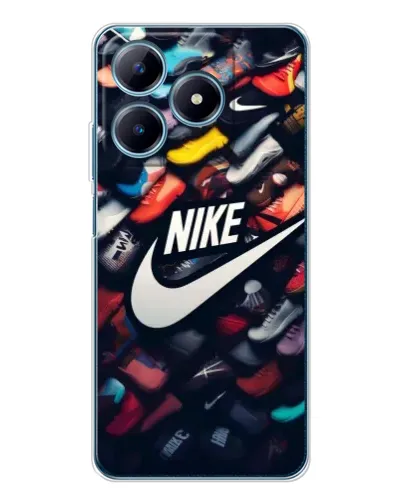 Чехол для Realme C63 4G с картинкой «Коллекция кроссовок Nike» Чехол для Realme C63 4G с картинкой «Коллекция кроссовок Nike»