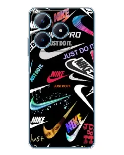 Чехол для Realme C63 4G с картинкой «Nike — роскошь»