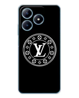 Чехол для Realme C63 4G с картинкой «LV — печать стиля»