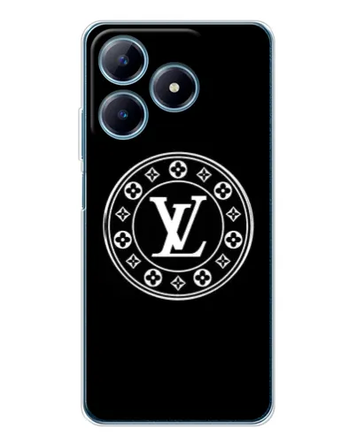 Чехол для Realme C63 4G с картинкой «LV — печать стиля» Чехол для Realme C63 4G с картинкой «LV — печать стиля»