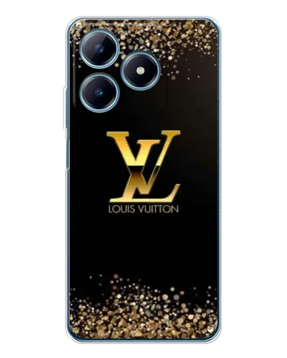 Чехол для Realme C63 4G с картинкой «LV — золотые искры» Чехол для Realme C63 4G с картинкой «LV — золотые искры»