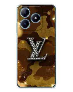 Чехол для Realme C63 4G с картинкой «Камуфляжный Louis Vuitton»