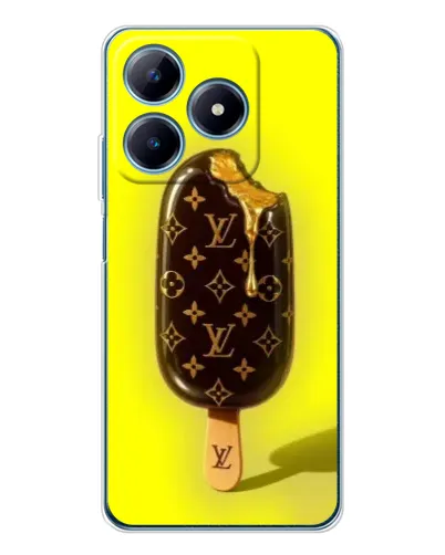 Чехол для Realme C63 4G с картинкой «Мороженое от LV» Чехол для Realme C63 4G с картинкой «Мороженое от LV»