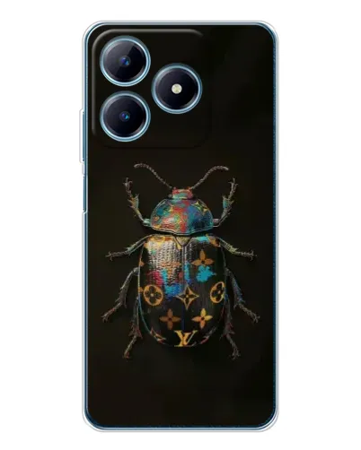 Чехол для Realme C63 4G с картинкой «LV — мраморный принт» Чехол для Realme C63 4G с картинкой «LV — мраморный принт»