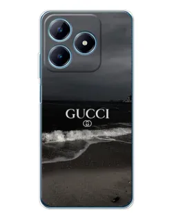 Чехол для Realme C63 4G с картинкой «Gucci — морской прибой»