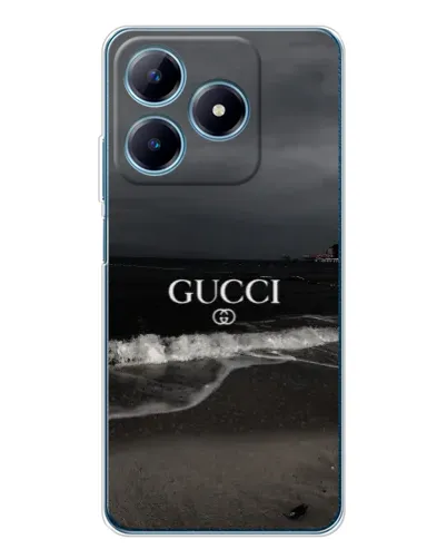 Чехол для Realme C63 4G с картинкой «Gucci — морской прибой»